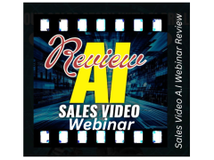 Sales Video A.I Webinar Review